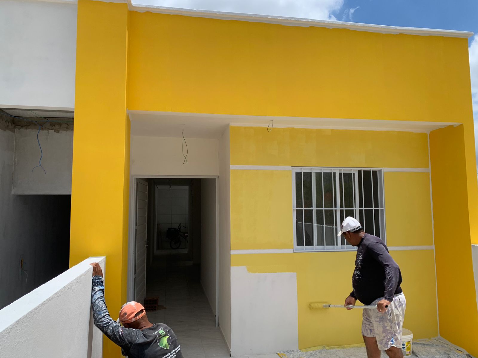 Acabamento de fachada