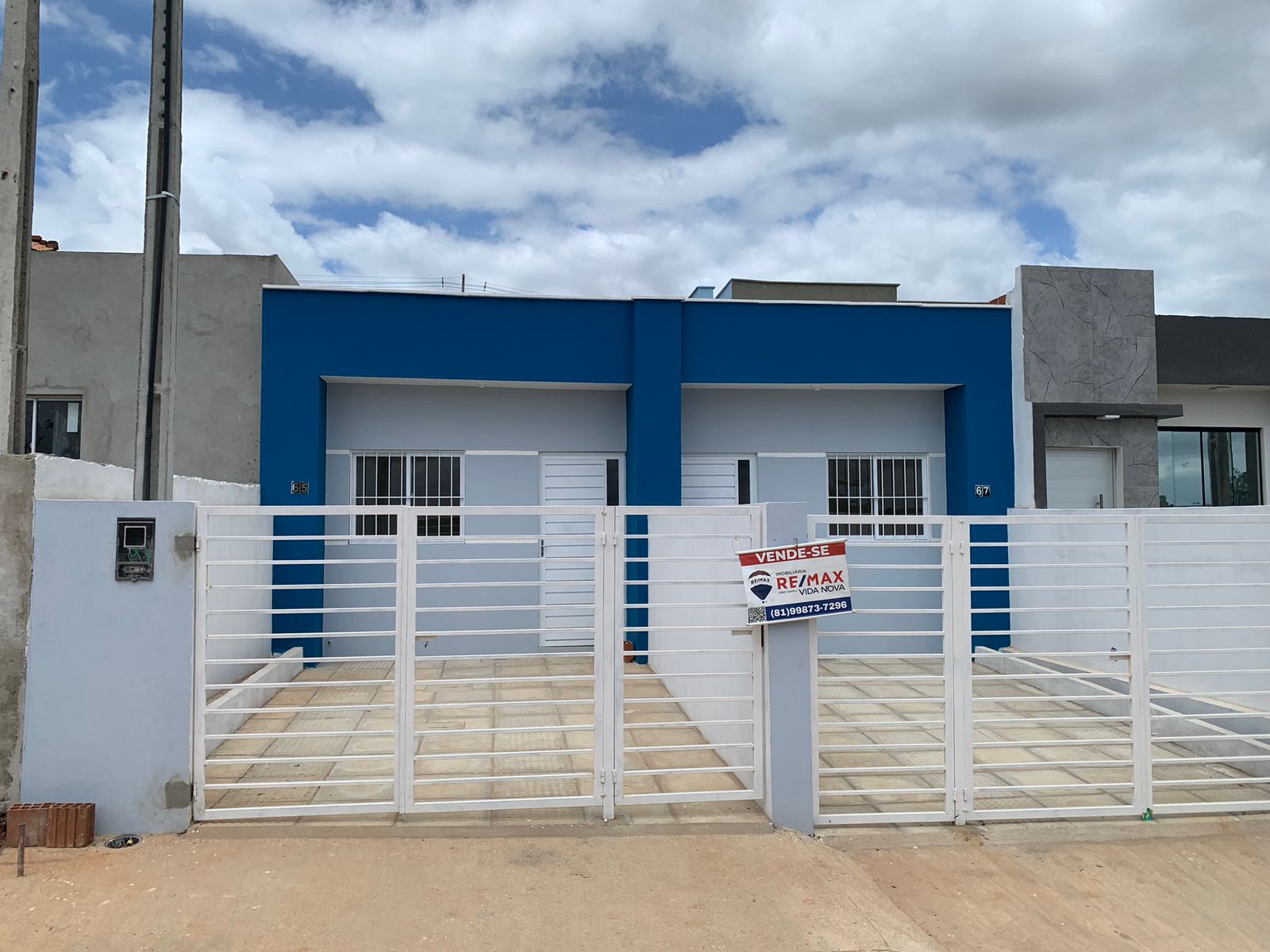 Casas entregues Futuro Engenharia
